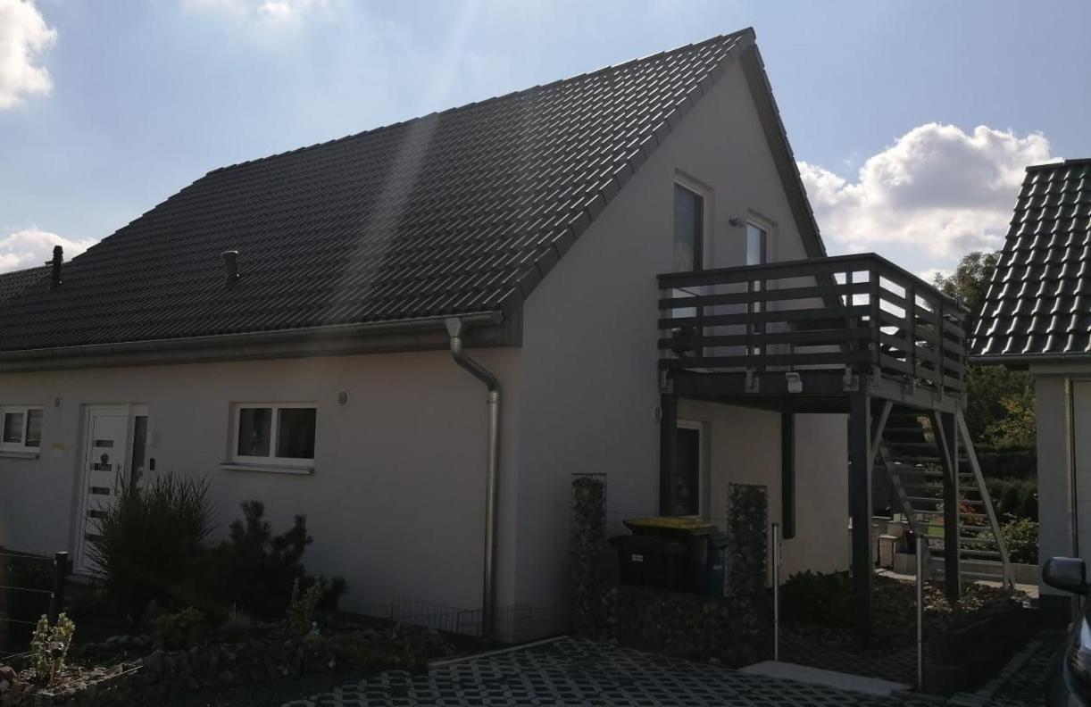 Ferienwohnung Familie Ernst Langenwetzendorf Exterior foto